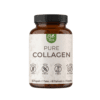 • Be Green Pure Collagen Dose mit 90 Kapseln, glutenfrei, sojafrei, laktosefrei und ohne Zuckerzusatz.