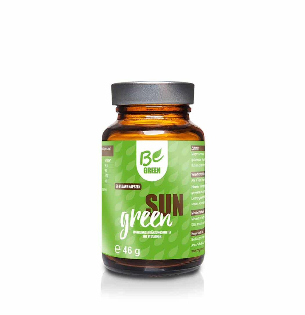 Sun Green D3+K2 Kapseln - Vegan